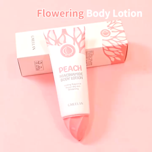 GMEELAN Peach Niacinamide 100gr Whitening Body Lotion & Whitening Serum Cream 100g Krim Memutihkan Mencerahkan Kulit Pelembab Wajah