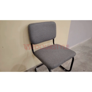 Vedourstyle Modern Upholstered Armless Chairs Office Chair Kerusi Pejabat Study Backrest Chair 办公椅