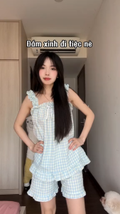 Đầm chữ a cạp cổ trắng trễ vai dáng xòe | KATIE DRESS - CLÉLIE