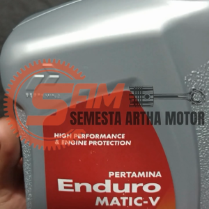 Pertamina Enduro Matic V 1L Liter 10w40 JASO MB API SN Oli Motor Matic