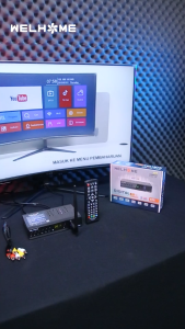 Welhome Set Top Box Crown HDTV Digital Matrix - DVB T2 01 / DVB T2 02 - FREE ONGKIR Jabodetabek