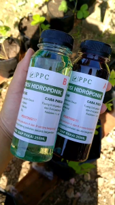 Pupuk Nutrisi Sayuran Hidroponik AB MIX 250ml