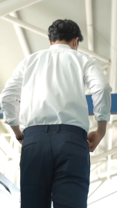 Kasual Baju Kemeja Basic Oxford Maya Blue Shirt