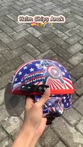 Helm Karakter Sofia Pink Kaca Riben / Helm Anak Usia 1-4 Tahun Murah