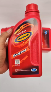 Oli Mesin Motor Mesran Super 1Liter SAE 20W-50 Pertamina