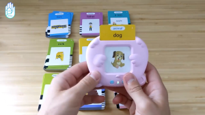 [SG] Talking Flash Cards / Montessori Educational Toys Kids Toddlers Children / Visual Reading Writing Drawing Board