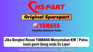 Laher Bearing 6203 Rasio Pulley Pully Semua Motor Yamaha Honda Suzuki Kawasaki Original Yamaha 100%