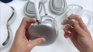 เคสหูฟัง AirPods Max Silicone Case headphone cover canopy เคสสําหรับ Apple Airpods Max เคสซิลิโคนกันรอยหูฟัง