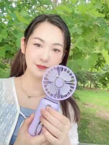 SJT - Kipas Power Bank Mini Portable Super Lightweight Palm Fan with LED Display