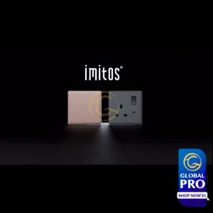 SIRIM IMITOS BR SERIES Full Black Series Switch Socket Switches Dimmer 15A Socket 45A Switch Multi Switch Socket Big Rocker