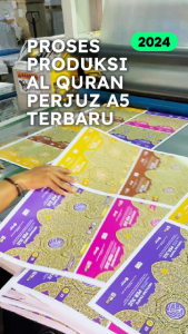 Al Quran Per Juz Ukuran A5 Perkata Latin & Terjemahan