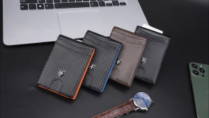 BAELLERRY K9313 Dompet Pria RFID Protect Bahan Kulit PU Leather Premium BAEOS