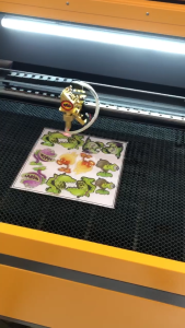 Gantungan Kunci Karakter PUFF SHROOM Plants Vs Zombies Keychain Bahan Akrilik