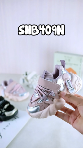 SHB409N Sepatu Sneakers Anak Laki-Laki Perempuan Import Sol Tinggi Sepatu Sport Anak size 21-30
