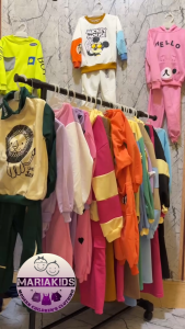 Baju Anak Laki-Laki Usia 1-5 Tahun Setelan Sweater & Celana Jogger Motif Lion