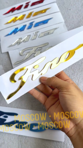 Emblem Motor Yamaha Timbul 3D 2 PCS Bahan Akrilik Tebal 2MM