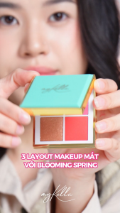 Phấn Mắt Trang Điểm myKella Mini Glam Eye Palette Siêu Mịn