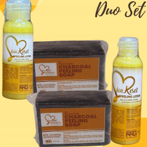SkinReset Duo Set 50ml/100ml (Peeling Lotion+SkinReset Charcoal Soap)