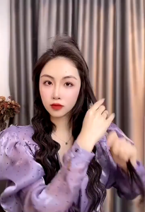 Máy Uốn Tóc Sóng Nước Đa Năng32mm 4 Nấc Nhiệt Độ Chất Liệu Gốm Sứ Ceramic Chống Cháy