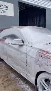 โฟมสลายคราบ MDCLEANCAR โฟมล้างรถพร้อมเคลือบสี สูตรเข้มข้น +ถุงมือล้างรถขนแกะ