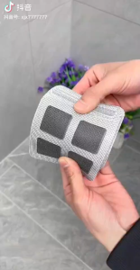 1pack(10pcs) Disposable Floor Drain Sticker Shower Drain Hair Catcher Cover Sink Strainers Hair Filters