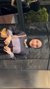 Midi Dress Rayon Premium Jumbo Busui kode Ulias By Kamalin