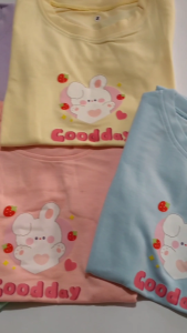 Baju Atasan Anak Perempuan Motif Lucu Usia 3-8 Tahun Daster Anak Perempuan Kombinasi Dan Sablon DTF
