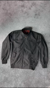 Jaket Harrington Bomber Waterproof Pria Wanita A504