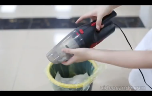HAIRperone Handheld Portable 120W Cordless Vacuum Cleaner | USB Charging Car Vacuum | Wet & Dry Dual-Use Dust Catcher |车载无线干湿两用吸尘器