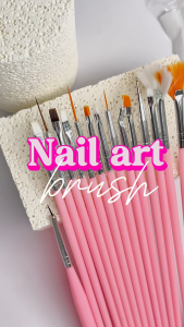 พร้อมส่ง ชุดพู่กันเพ้นท์เล็บ 15 ชิ้น Nail Art polish Brush พู่กันเพ้นท์สีอะคริลิค ไม้ดอท พู่กันปลายแหลม เพ้นพ์ดอกไม้