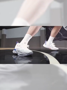 PEAK Basketball Shoes INBO 3.0 Professional Basketball Sneaker All Court Trainers DA420177 Black