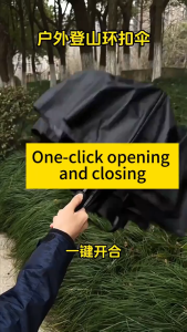 I-FASHION Fully Automatic Buckle Umbrella for Both Weather and Sun Protection UV Protection Foldable Mens and Womens Sun Umbrellas