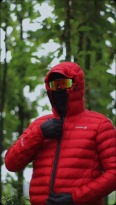 CREDIFOX Jaket Gunung Gorpcore puffer EXPLORER Zipper YKK - Jacket Gelembung Bahan Cire