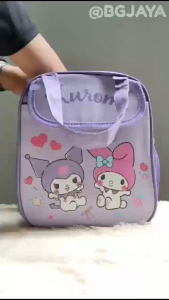 NEW Cartoon Lunch Box Bag Waterproof Bag Cartoon Canvas Handbag (BGJAYA)