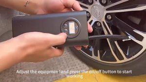 INFLATOR POMPA BAN MOBIL MOTOR SEPEDA ELEKTRIK PORTABLE WIRELESS LED DISPLAY ANALOG DISPLAY 150 PSI