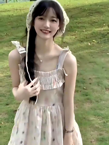 (พร้อมส่ง)Su191หวานน ่ ารักถักสามเหลี ่ ยมแถบคาดศีรษะฤดูร ้ อนครีมกันแดดสไตล ์ ชนบทสไตล ์ ฝรั ่ งเศส Headwear