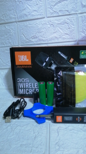 UHF JBL 30S PROFESSIONAL DUAL WIRELESS MICROPHONE AUDIO EQUIPMENT MICROPHONE