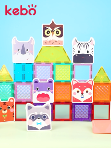 Magnetic Tiles Wonderful Zoo Theme