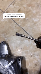Chổi Đánh Rỉ Sắt Lông Ngựa 3mm