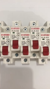 MCB DC 125V 1P 6A 10A 16A 20A 25A 32A 40A 50A 63A 1 Pole Circuit Breaker PV AKI