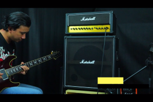 Ampli Gitar 12 Inch Head Cabinet: 3 Input dengan Efek Distorsi & Delay