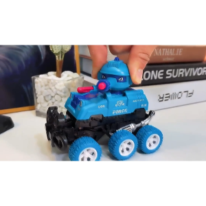 Xe đồ chơi xe tăng biến hình chạy đà quán tính 6 bánh ô tô đồ chơi vận động cho bé 3-8 tuổi-HAUSE