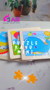 PUZZLE KAYU MINI ANAK MAINAN EDUKASI ANAK MAINAN ANAK PUZZLE JIGSAW