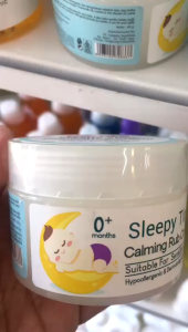 Bambi Baby Sleepy Time Calming Rub Cream 40gr