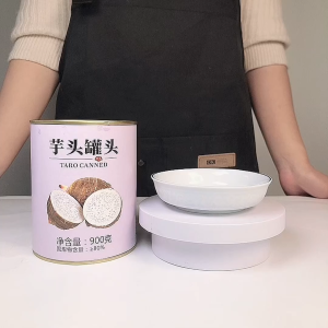 Canned taro pudding fragrant taro puree Bobo tea dessert taro sauce taro puree milk tea cans
