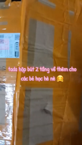 Hộp bút hoạt hình 2 tầng khoá kéo đáng yêu cho bé size 21x6.5x6.8cm