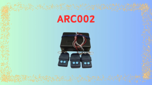 Universal DIP Switch Autogate Alarm Door Access Remote Control Set 330MHz 1x Receiver 3x Transmitter with Battery ARC002