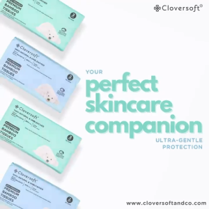 ❤️ Cloversoft Official Compact Tissues Unbleached Bamboo 3 Ply  [110 sheets]