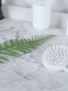 Sikat Pijat Kulit Kepala Bahan Silikon Untuk Anti Rambut Rontok 1SL688