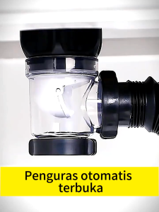 1Set Selang Pembuangan Bak Cuci Piring / Pembuangan Wastafel / Selang Wastafel Cuci Tangan